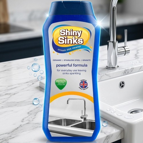 Shiny sinks cream sink cleaner - shiny,