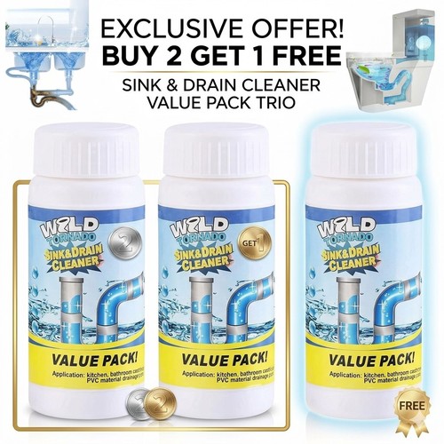 Powerful sink foaming drain - foaming,