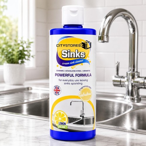 Shiny sinks cream sink cleaner - shiny,